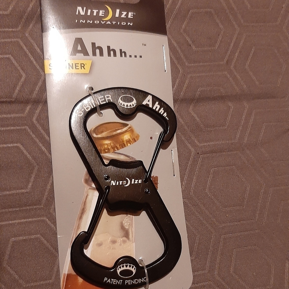 Nite Ize Nisbo-03-01 Black S-biner Ahhh Carabiner